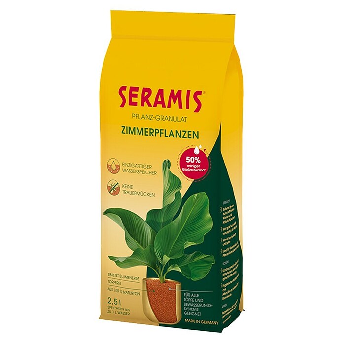 Seramis Pflanzengranulat für Zimmerpflanzen (2,5 l)