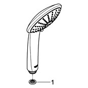 Grohe Handbrause Vitalio Joy (Anzahl Funktionen: 3, Chrom)