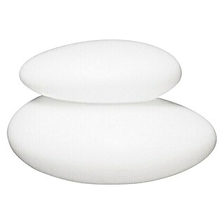 8 Seasons Design Shining LED-Dekoleuchte Stone (6 W, Weiß, L x B x H: 29 x 39 x 22 cm)