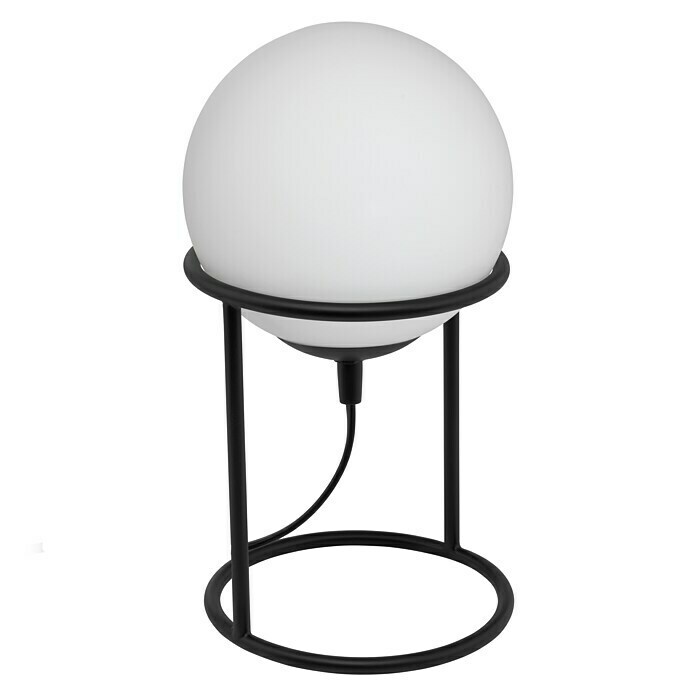 Eglo Lámpara de sobremesa Castellato 1 (28 W, Blanco, Altura: 28 cm)
