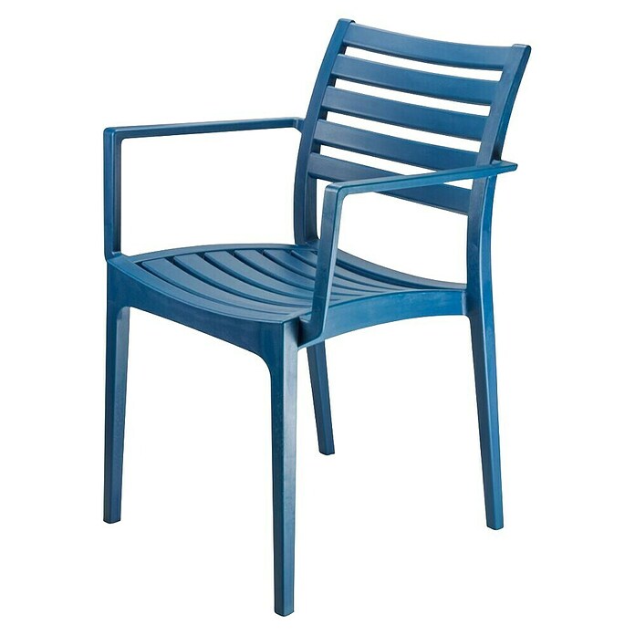Vrtni stol Capri  (Modra, 57 x 56 x 82 cm) | 8261 - Stühle Kst | ICAB - Sommermöbel Stühle | ICA - Sommermöbel | IC - Freizeit im Garten | I - Stadtgarten | BAUHAUS