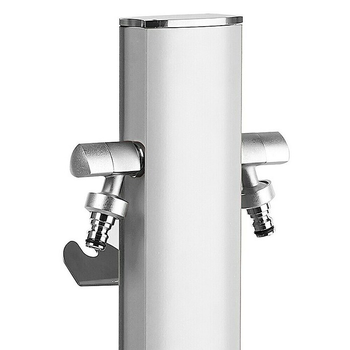 Columna de jardín Aquapoint Totem (Altura: 120 cm, Blanco) | BAUHAUS