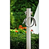 Columna de jardín Aquapoint Totem (Altura: 120 cm, Blanco) | BAUHAUS