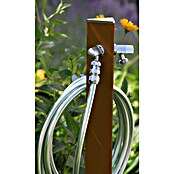 Columna de jardín Aquapoint Triangle (Altura: 120 cm, Bronce) | BAUHAUS