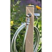 Columna de jardín Aquapoint Triangle (Altura: 120 cm, Gris) | BAUHAUS