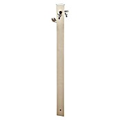 Columna de jardín Aquapoint Triangle (Altura: 120 cm, Blanco) | BAUHAUS
