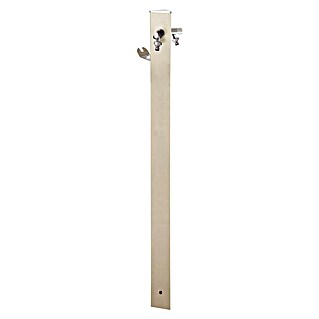 Columna de jardín Aquapoint Triangle (Altura: 120 cm, Blanco)