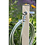 Columna de jardín Aquapoint Triangle (Altura: 120 cm, Blanco) | BAUHAUS