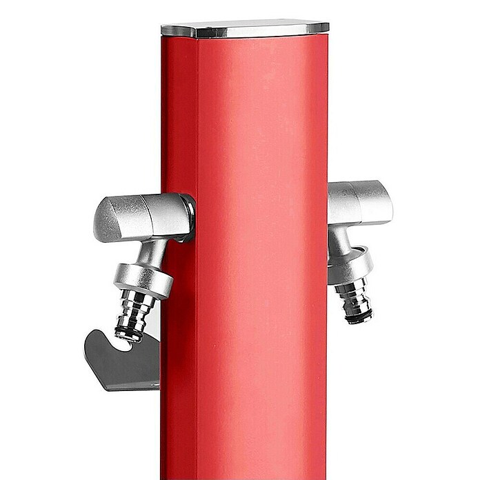 Columna de jardín Aquapoint Totem (Altura: 120 cm, Rojo) | BAUHAUS