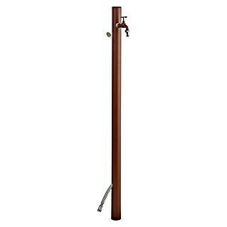 Columna de jardín Aquapoint Loop (Altura: 120 cm, Marrón)