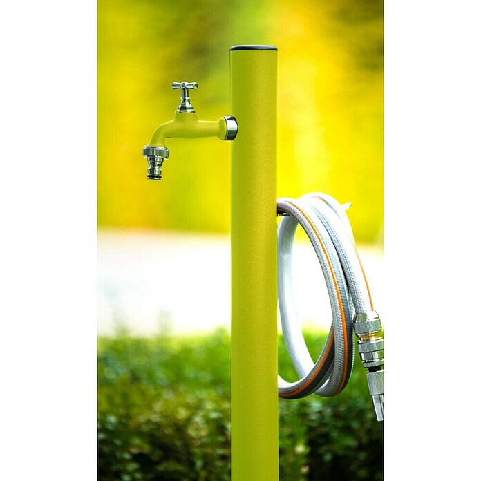 Columna de jardín Aquapoint Loop (Altura: 120 cm, Verde) | BAUHAUS