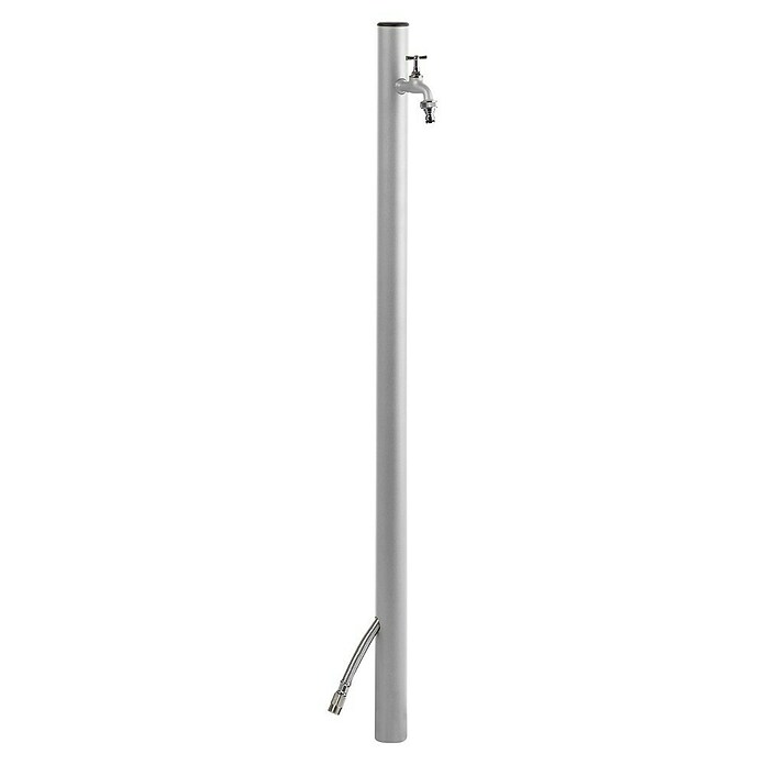Columna de jardín Aquapoint Loop (Altura: 120 cm, Blanco) | BAUHAUS