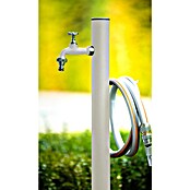 Columna de jardín Aquapoint Loop (Altura: 120 cm, Blanco) | BAUHAUS