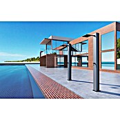 Imex Poolimex Ducha de piscina Phoenix (222 cm, Aluminio, Gris cobalto) | BAUHAUS