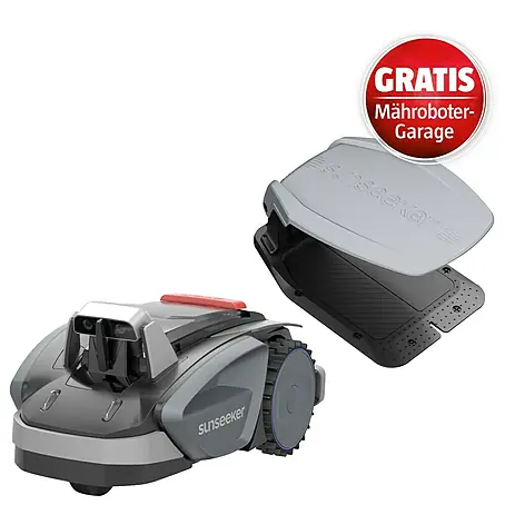 Sunseeker  Mähroboter-Set V3 Plus inkl. Garage
