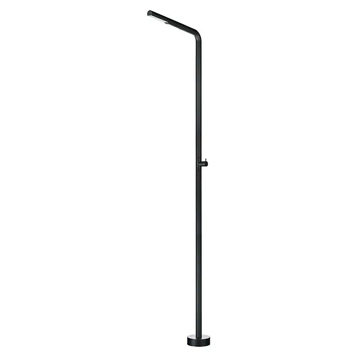 Imex Poolimex Ducha de piscina Texas - 220 cm, Acero inoxidable, Negro mate - Una moderna lámpara de pie de arco en negro. El diseño minimalista es ideal para cualquier interior moderno.