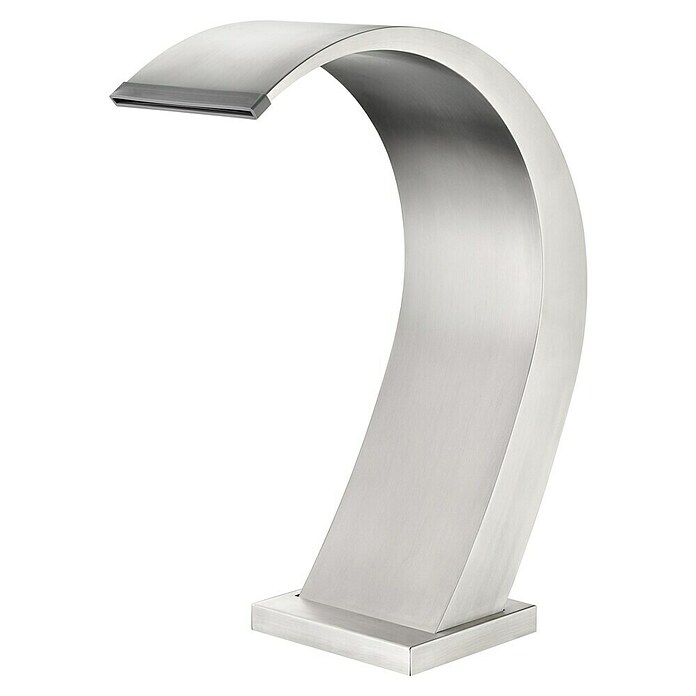 Imex Poolimex Cascada de agua Iguazú (L x An x Al: 11 x 20 x 65 cm, Acero inoxidable, Cromo) | BAUHAUS