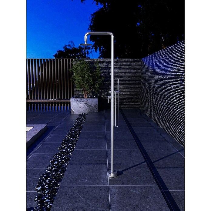 Imex Poolimex Ducha de piscina Florida (222 cm, Acero inoxidable, Cromo) | BAUHAUS