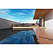 Imex Poolimex Cascada de agua Niagara (L x An x Al: 5,5 x 6 x 68 cm, Acero inoxidable, Rosa coral) | BAUHAUS