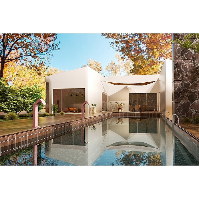 Imex Poolimex Cascada de agua Niagara (L x An x Al: 5,5 x 15 x 68 cm, Acero inoxidable, Rosa coral) | BAUHAUS