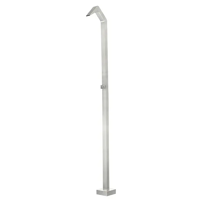 Imex Poolimex Ducha de piscina Niagara - 218 cm, Acero inoxidable, Cromo - Ducha de exterior plateada y elegante con líneas limpias, ideal para jardines o piscinas. Ofrece una manera moderna y elegante de refrescarse.