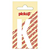Pickup Aufkleber (Motiv: K, Weiß, Höhe: 60 mm)