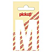 Pickup Aufkleber (Motiv: M, Weiß, Höhe: 60 mm)