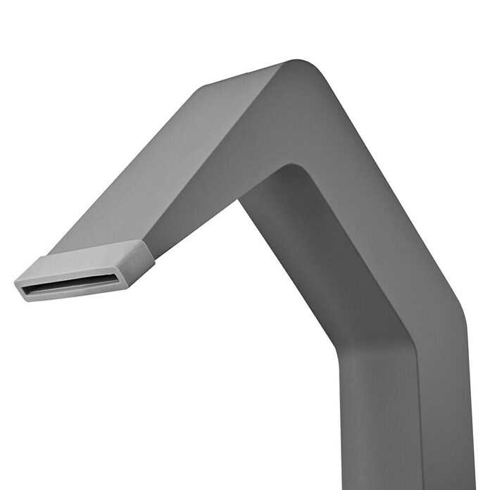 Imex Poolimex Cascada de agua Niagara (L x An x Al: 5,5 x 6 x 68 cm, Acero inoxidable, Gris cobalto) | BAUHAUS