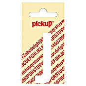 Pickup Aufkleber (Motiv: J, Weiß, Höhe: 60 mm)