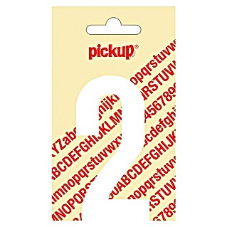 Pickup Samolepilni listki (Motiv: 2, Bele barve, Višina: 90 mm)