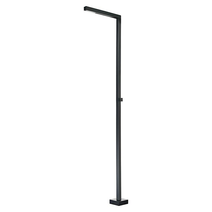 Imex Poolimex Ducha de jardín Alabama (225 cm, Acero inoxidable, Negro mate) | BAUHAUS