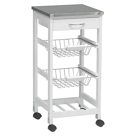 Carro de cocina con bandejas
