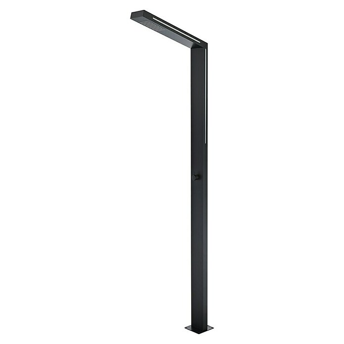 Imex Poolimex Ducha de piscina Sense (225 cm, Acero inoxidable, Negro mate) | BAUHAUS