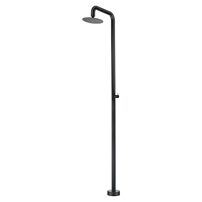 Imex Poolimex Ducha de jardín Oregon (235 cm, Acero inoxidable, Negro mate) | BAUHAUS