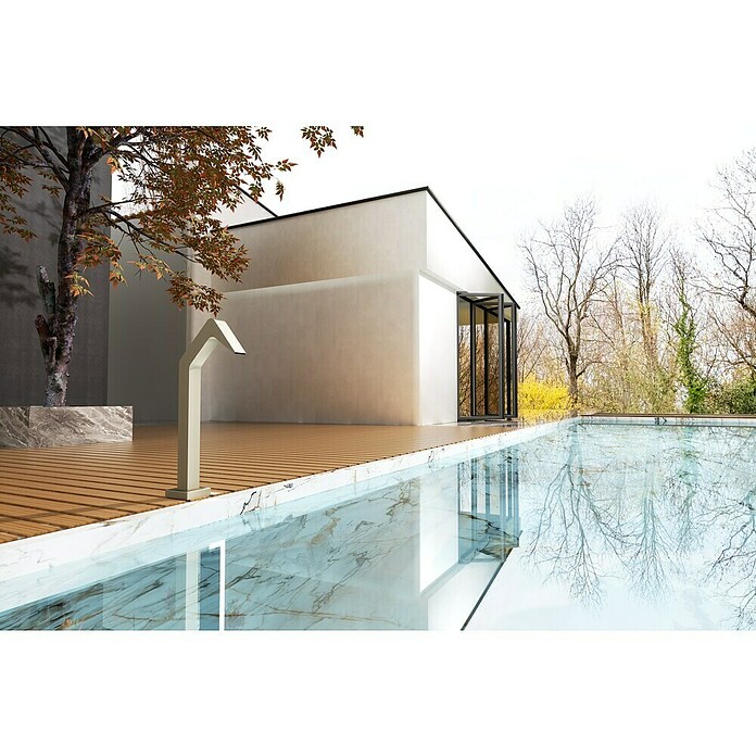 Imex Poolimex Cascada de agua Niagara (L x An x Al: 5,5 x 6 x 68 cm, Acero inoxidable, Moka) | BAUHAUS