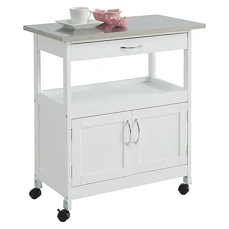 Carro de cocina con puertas