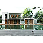 Imex Poolimex Ducha de jardín Niagara (218 cm, Acero inoxidable, Negro mate) | BAUHAUS