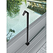 Imex Poolimex Ducha de jardín Niagara (218 cm, Acero inoxidable, Negro mate) | BAUHAUS