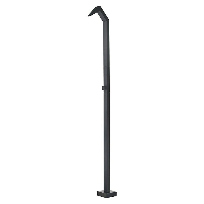 Imex Poolimex Ducha de jardín Niagara (218 cm, Acero inoxidable, Negro mate) | BAUHAUS