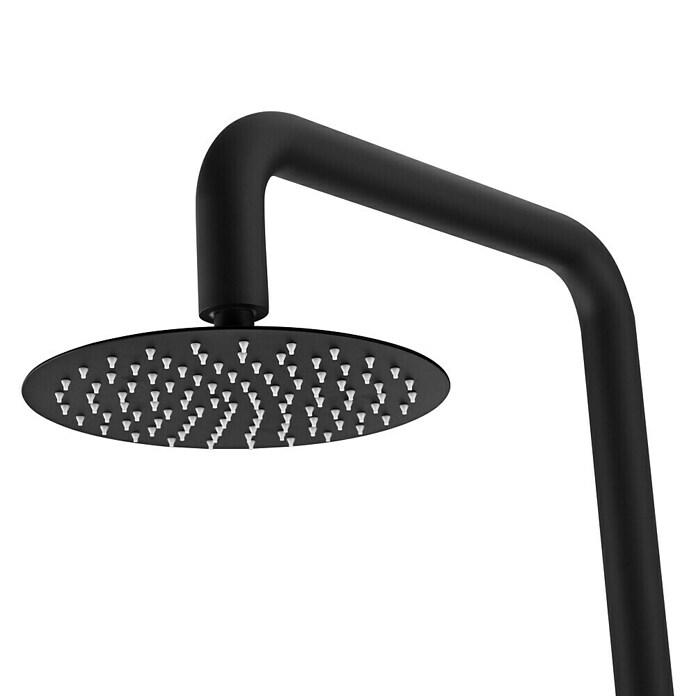 Imex Poolimex Ducha de piscina Florida (222 cm, Acero inoxidable, Negro mate) | BAUHAUS