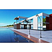 Imex Poolimex Ducha de piscina Dakota (232 cm, Acero inoxidable, Negro mate) | BAUHAUS
