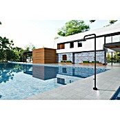 Imex Poolimex Ducha de jardín Michigan (240 cm, Acero inoxidable, Negro mate) | BAUHAUS