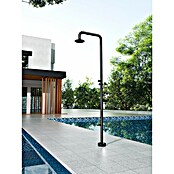 Imex Poolimex Ducha de jardín Michigan (240 cm, Acero inoxidable, Negro mate) | BAUHAUS