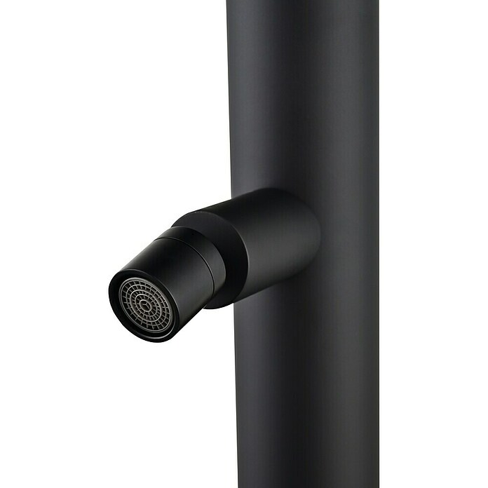 Imex Poolimex Ducha de jardín Michigan (240 cm, Acero inoxidable, Negro mate) | BAUHAUS