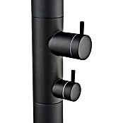 Imex Poolimex Ducha de jardín Michigan (240 cm, Acero inoxidable, Negro mate) | BAUHAUS