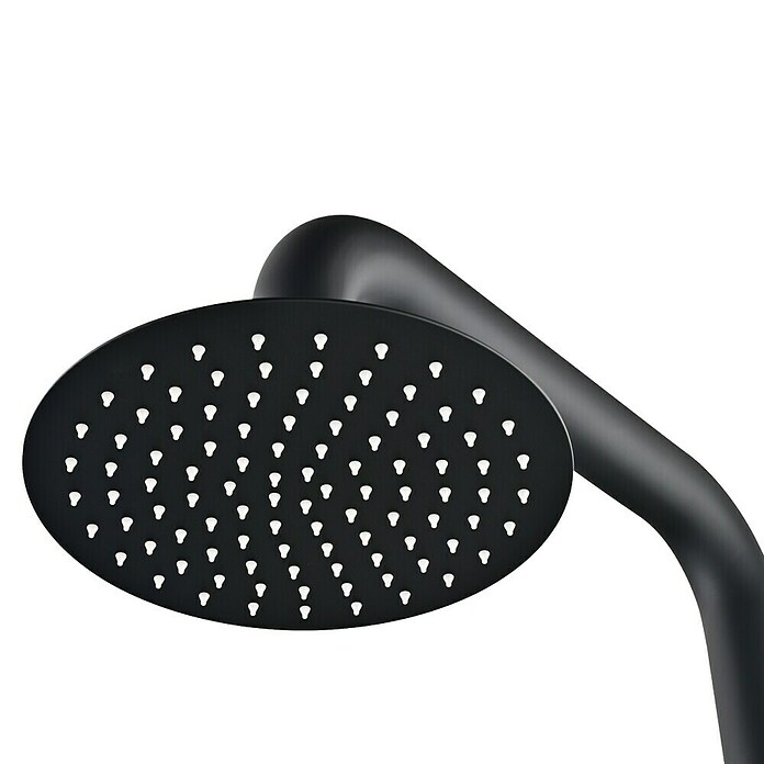 Imex Poolimex Ducha de jardín Michigan (240 cm, Acero inoxidable, Negro mate) | BAUHAUS
