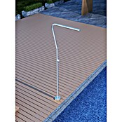 Imex Poolimex Ducha de piscina Nevada (218,5 cm, Acero inoxidable, Cromo) | BAUHAUS