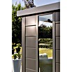 Telluria Pavillon Singolo 4836 mit Fenster (Außenmaß inkl. Dachüberstand (B x T): 508 x 388 cm, Stahl, Weiß, Ohne Set, mit Fenster rechts) | BAUHAUS