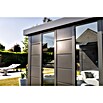 Telluria Pavillon Singolo 4836 mit Fenster (Außenmaß inkl. Dachüberstand (B x T): 508 x 388 cm, Stahl, Weiß, Ohne Set, mit Fenster rechts) | BAUHAUS