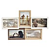 Bilderrahmen-Set (5 Einzelrahmen, 10 x 15 cm, Natur)